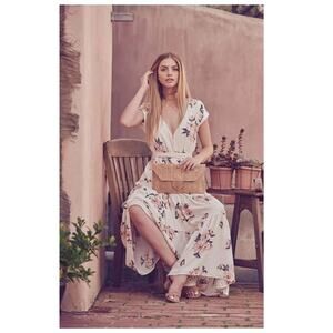 FREE PEOPLE All I Got Printed Floral Maxi Dress Size 4